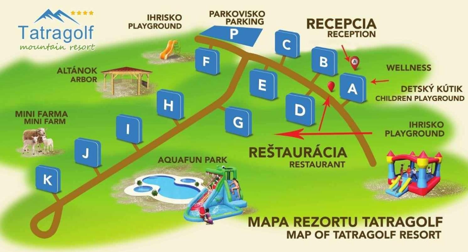 Tatry Panorama Apartmany Tatragolf Татранська Ломниця Екстер'єр фото